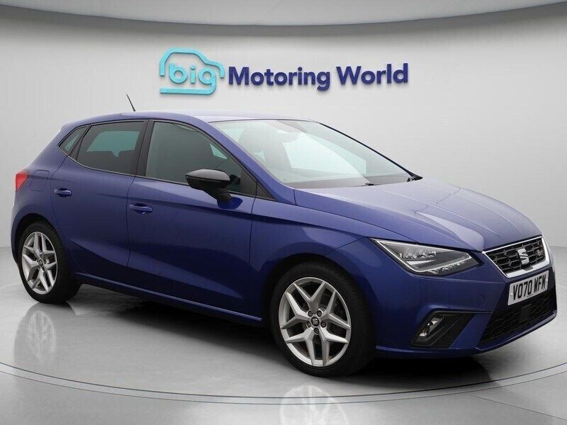 Blue Used 2020 Seat Ibiza FR Hatchback | £10,400 (Fair price) - Image 1/4
