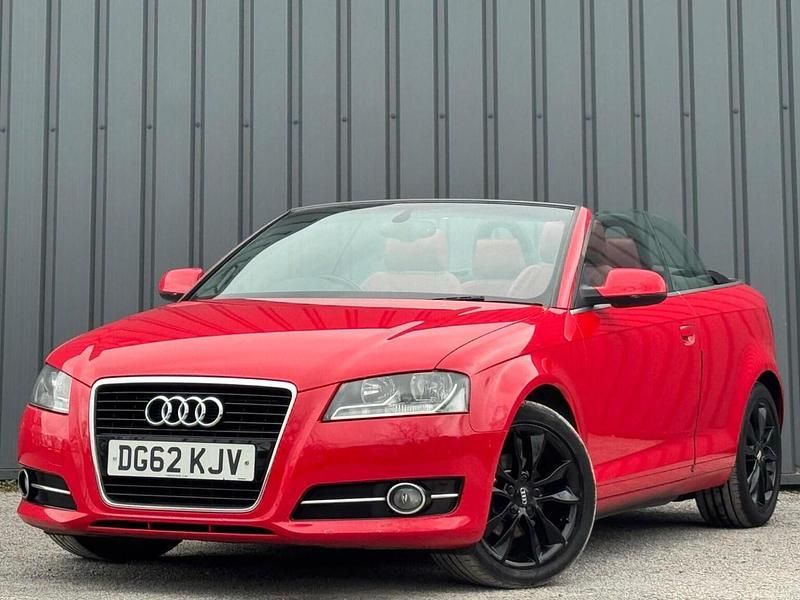 Used Audi A3 Cabriolet Sport 2013 Red Cabriolet