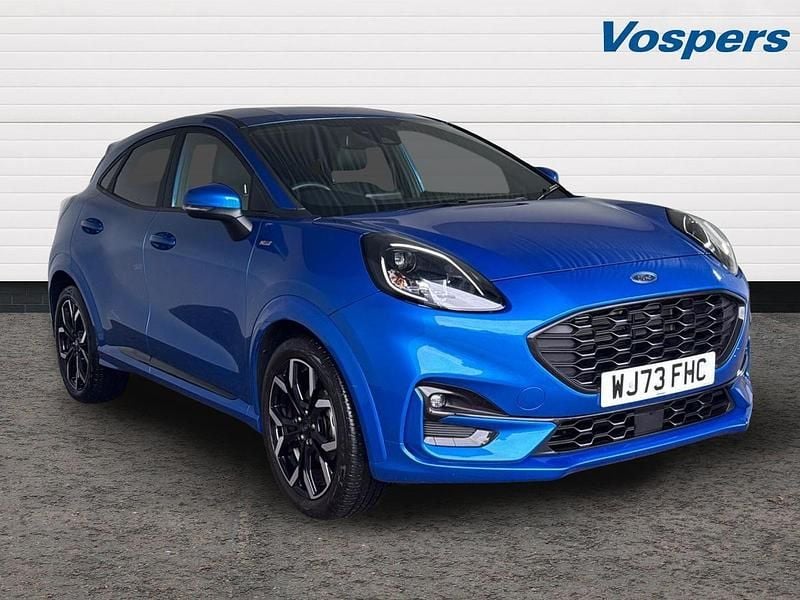 Blue Used 2024 Ford Puma ST-Line X Hatchback | £17,495 (Fair price) - Image 1/3