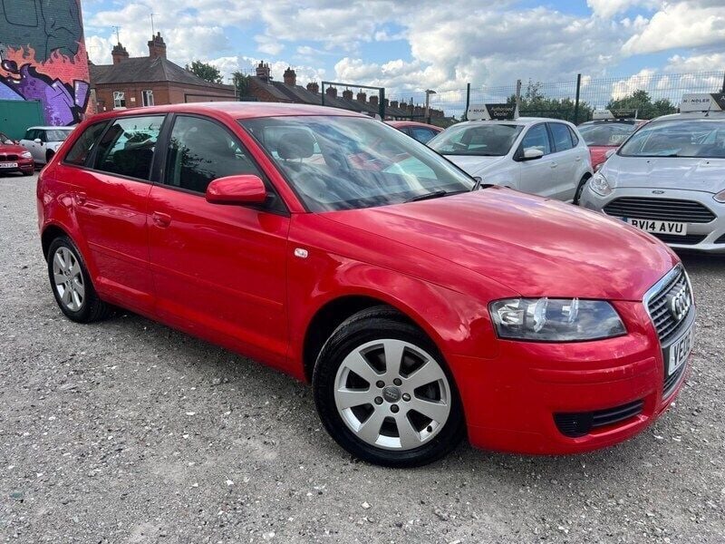 Red Used 2006 Audi A3 Sportback Hatchback | £1,995 - Image 1/4