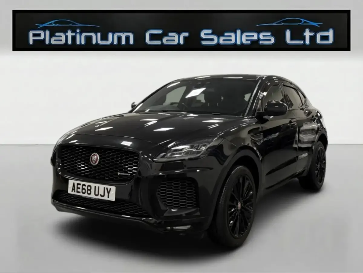 Begagnad Jaguar E-Pace R-Dynamic 180 HK (132 kW) 2018 Svart SUV