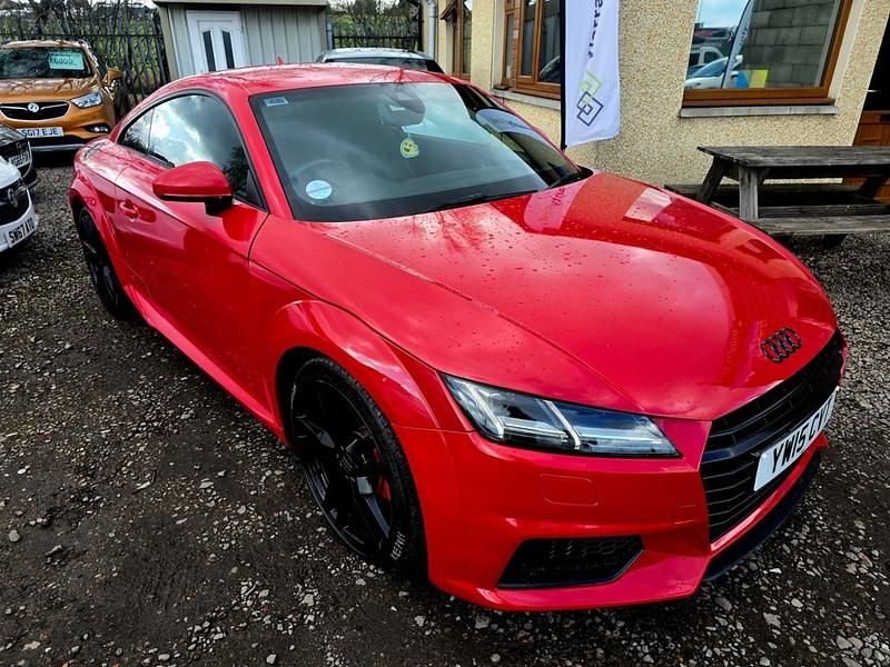 Used Audi TT S-Line 2015 Red Coupe