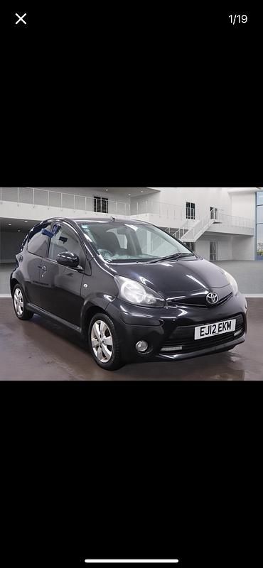 Used Toyota Aygo 2012 Black Hatchback