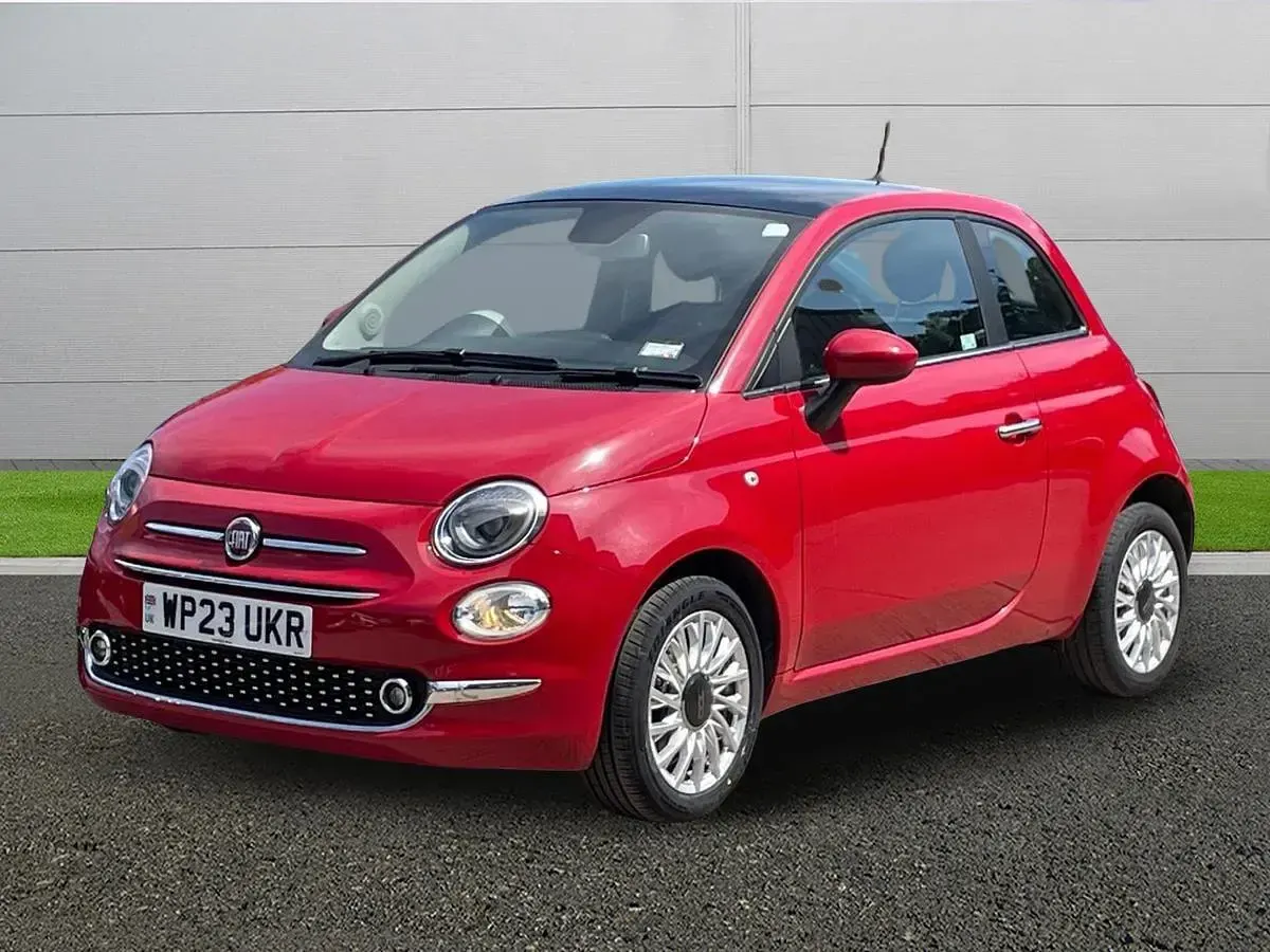 Używany Fiat 500 69 KM (50 kW) 2023 Czerwony Hatchback
