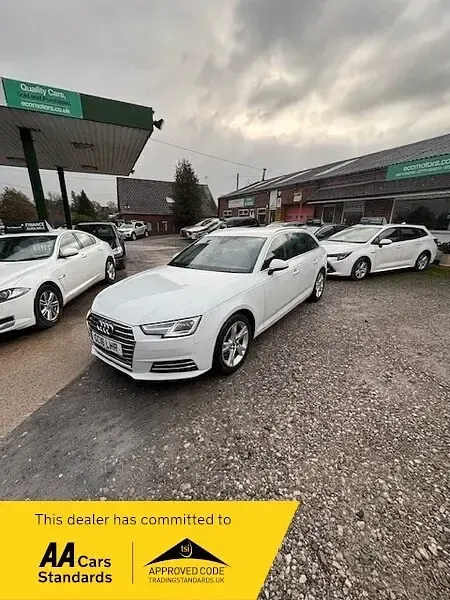 Used Audi A4 Sport 150 HP (110 kW) 2016 White Estate