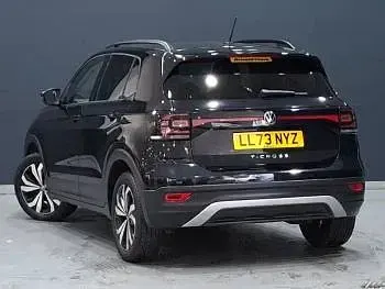 Used VW T-Cross Black Edition 110 HP (80 kW) 2023 Black SUV
