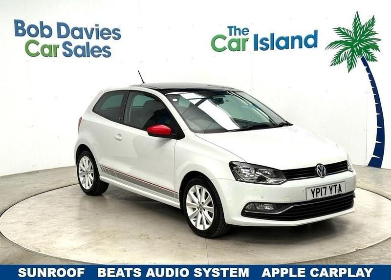 White Used 2017 VW Polo Beats Hatchback | £9,995 (Fair price) - Image 1/4