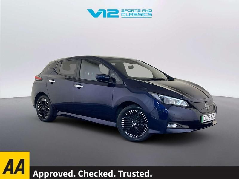 Used Nissan Leaf N-Connecta 110 kW (150 HP) 2023 Blue Hatchback