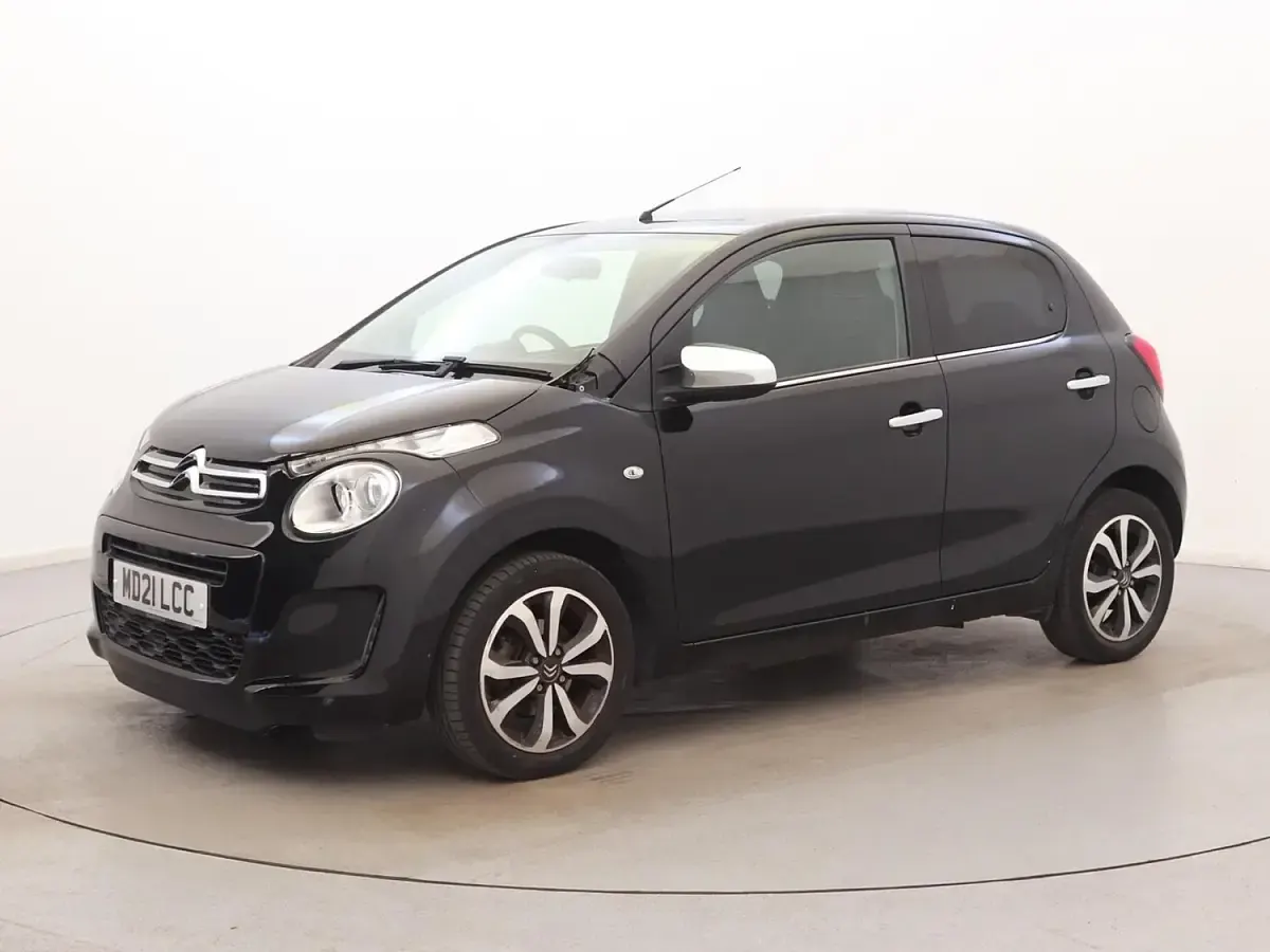 Used Citroën C1 Shine 70 HP (51 kW) 2021 Black Hatchback