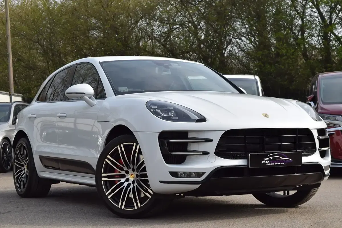 Used Porsche Macan Turbo Performance Package 2026 White SUV