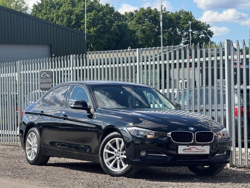 Black Used 2014 BMW 320 Sport Line Sedan | £7,385 (Good price) - Image 1/4