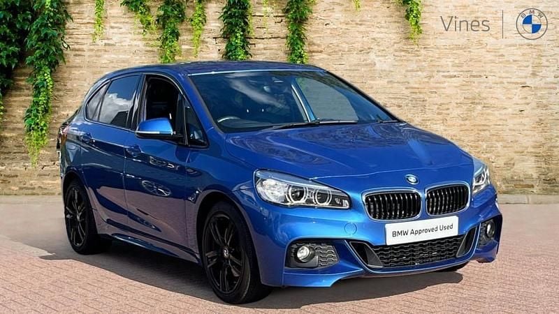 Blue Used 2017 BMW 220 Active Tourer M Sport MPV | £14,679 (Fair price) - Image 1/4