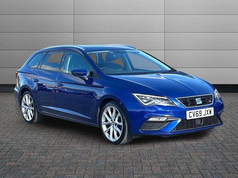 Blue Used 2019 Seat Leon ST FR Estate | £10,500 (Fair price) - Image 1/4