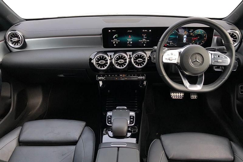 Used Mercedes CLA180 AMG Line Premium 136 HP (100 kW) 2020 White Sedan