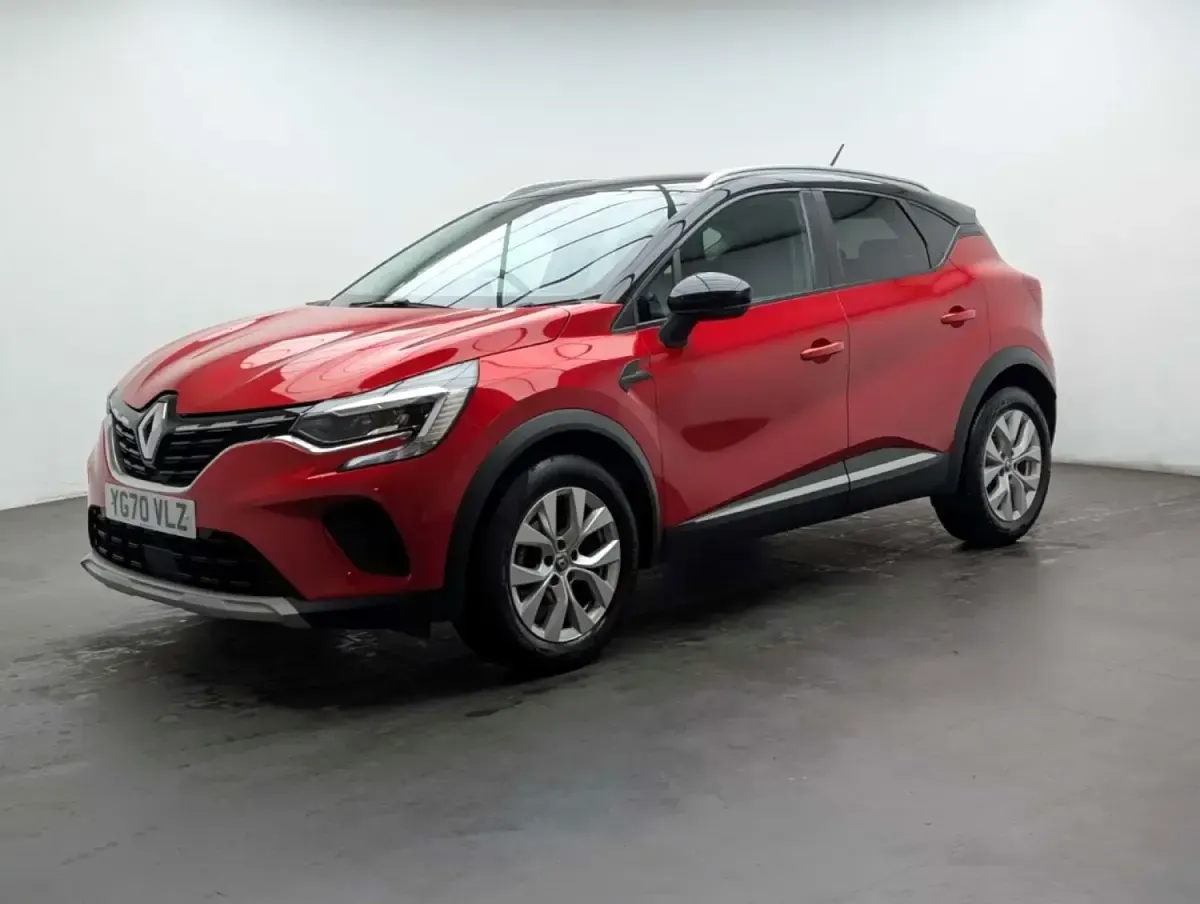 Usado Renault Captur Iconic 101 HP (74 kW) 2020 Vermelho SUV