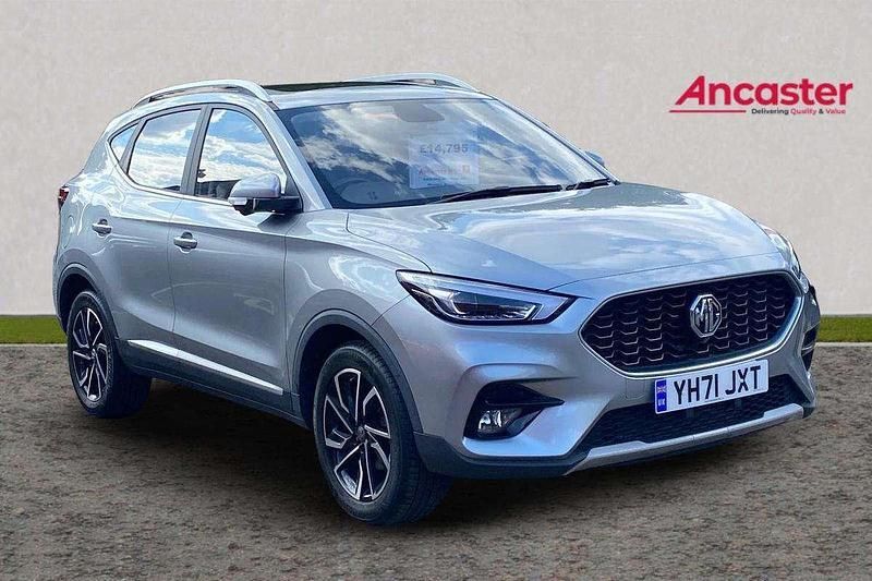 Silver Used 2021 MG ZS Exclusive Sedan | £14,795 (A bit pricey) - Image 1/4