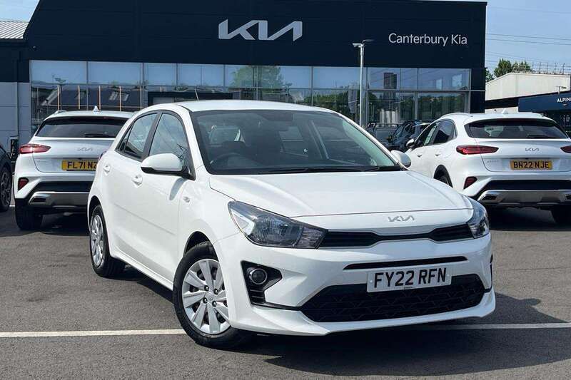 White Used 2022 Kia Rio Hatchback | £11,995 (Fair price) - Image 1/4