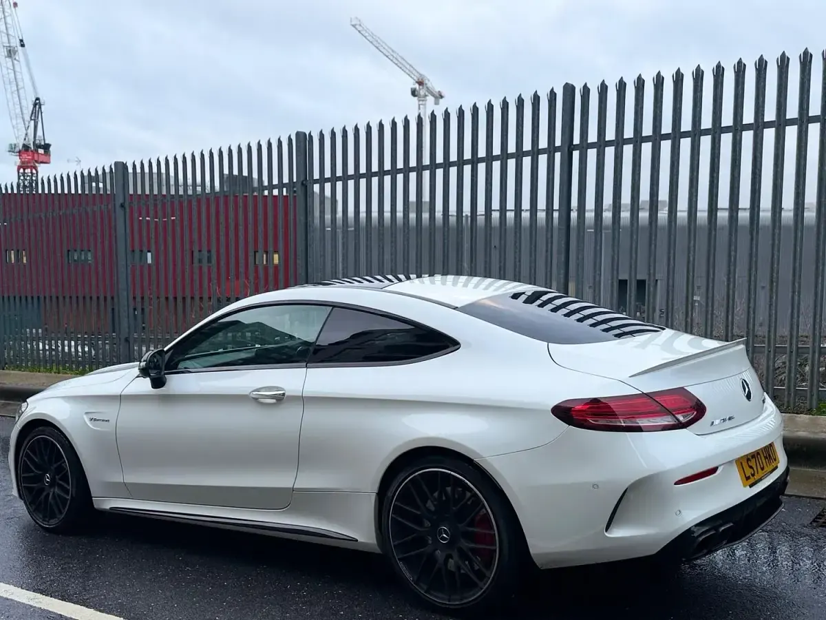 Used Mercedes C63 AMG Premium Plus 2020 White Coupe