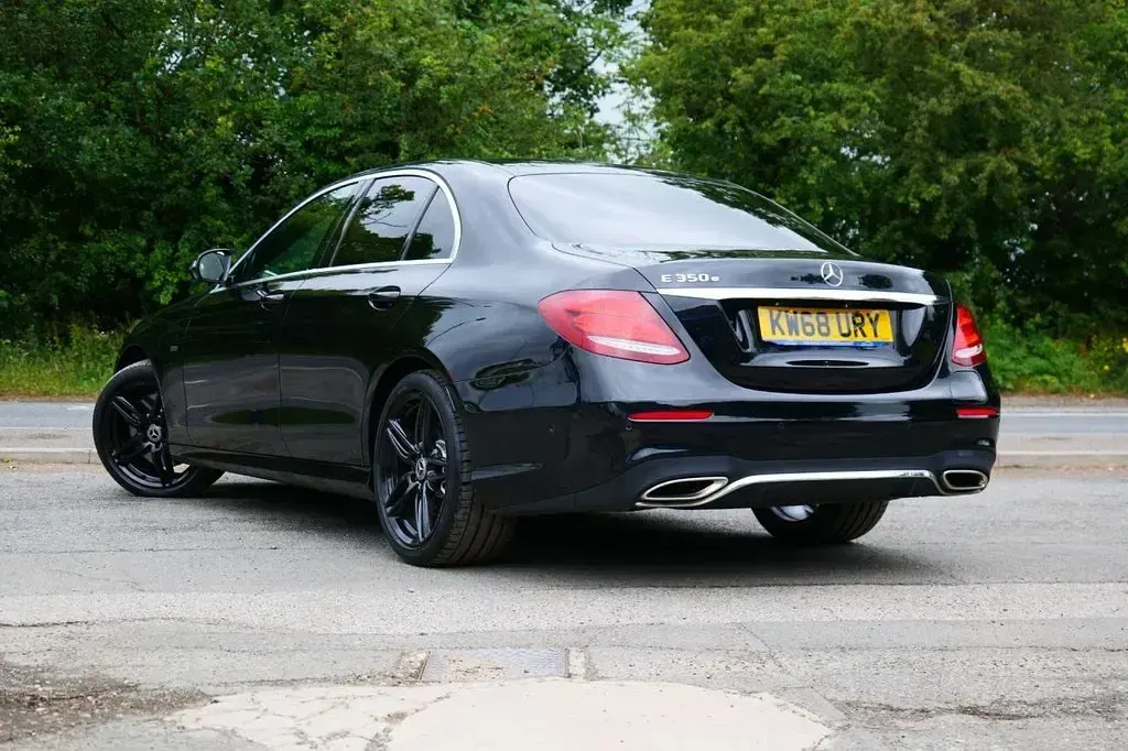 Used Mercedes E350 AMG line 299 HP (219 kW) 2018 Black Sedan