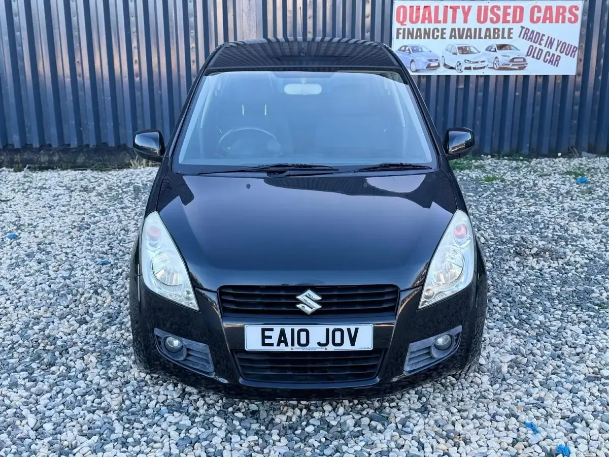 Used Suzuki Splash GLS 86 HP (63 kW) 2010 Black Hatchback