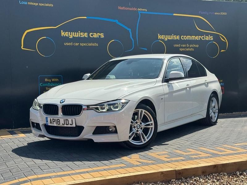 White Used 2018 BMW 320 M Sport Sedan | £14,990 (Good price) - Image 1/3