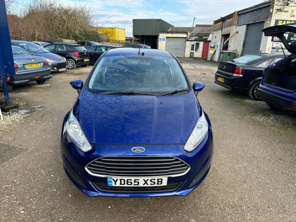 Used Ford Fiesta Style 82 HP (60 kW) 2015 Blue Hatchback