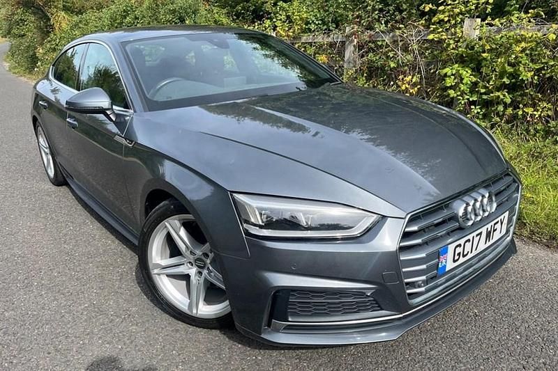 Grey Used 2017 Audi A5 Sportback S-Line Hatchback | £14,490 (Good price) - Image 1/1