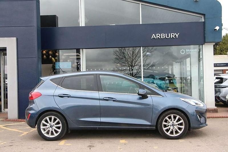 Used Ford Fiesta Titanium X 99 HP (72 kW) 2019 Blue Hatchback