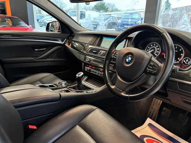 Used BMW 525 Luxury Line 218 HP (160 kW) 2015 Black Sedan