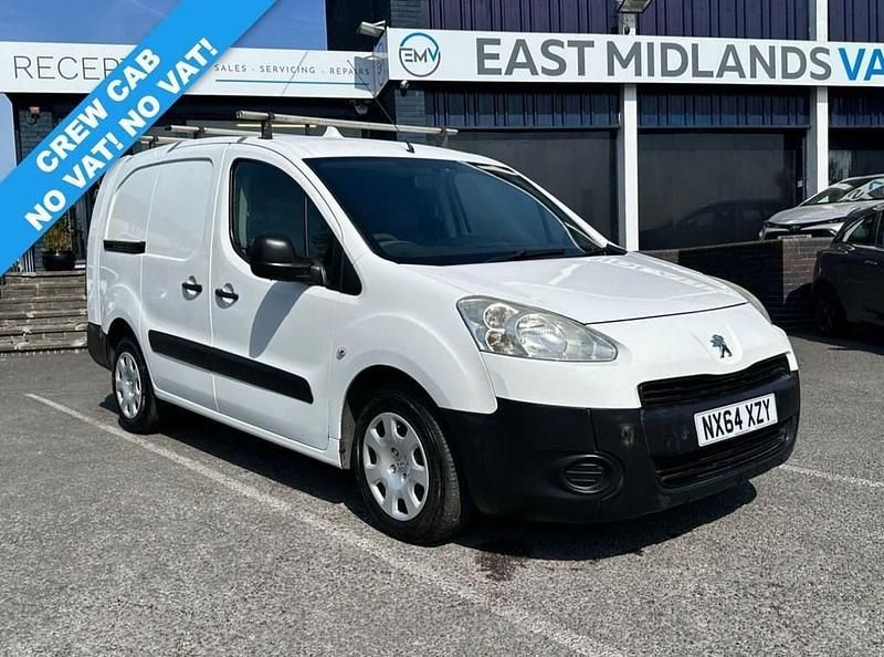 White Used 2014 Peugeot Partner S MPV | £4,695 (Expensive) - Image 1/3