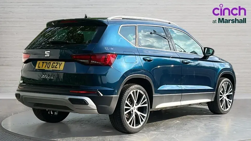 Used Seat Ateca Xperience Lux 150 HP (110 kW) 2020 Blue SUV