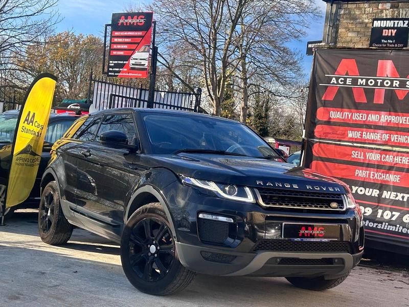 Black Used 2016 Land Rover Range Rover evoque SE Coupe | £6,095 (Fair price) - Image 1/4