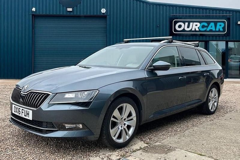 Grey Used 2016 Skoda Superb SE L Executive Estate | £14,490 (Fair price) - Image 1/1