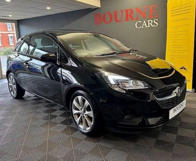 Used Vauxhall Corsa 75 HP (55 kW) 2018 Black Hatchback