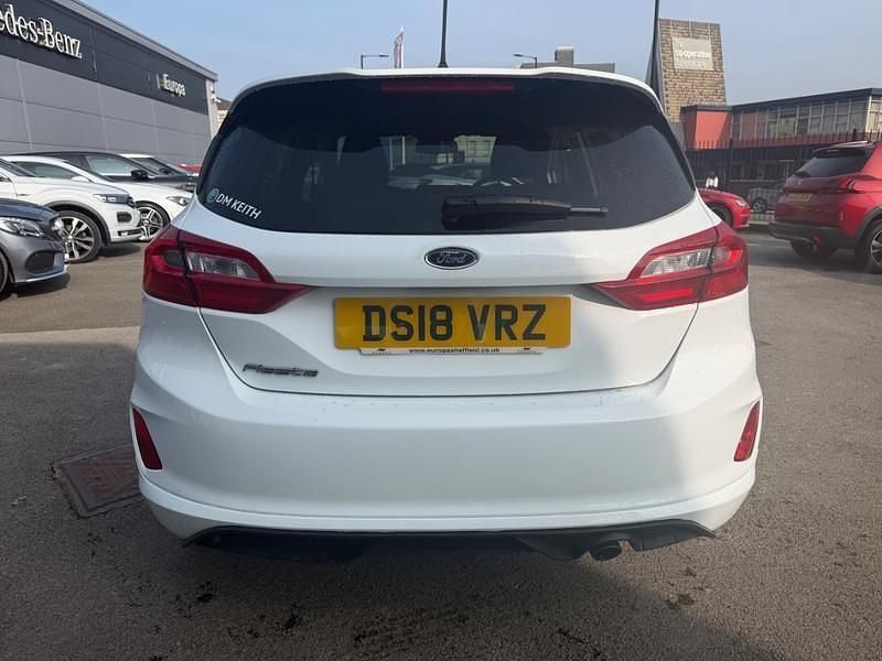 Used Ford Fiesta ST-Line 2018 White Hatchback