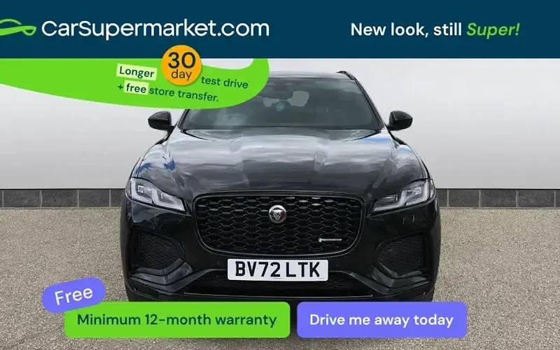 Używany Jaguar F-Pace R-Dynamic 204 KM (150 kW) 2022 Czarny SUV