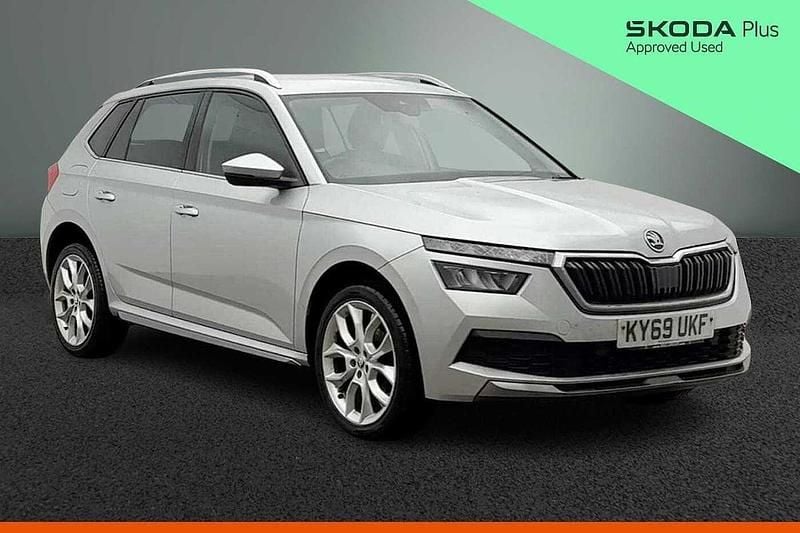 Used Skoda Kamiq SE L 85 HP (62 kW) 2019 Brilliant silver metallic SUV