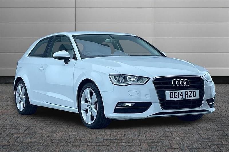 Glacier white Used 2014 Audi A3 Sport Hatchback | £9,490 (Good price) - Image 1/4