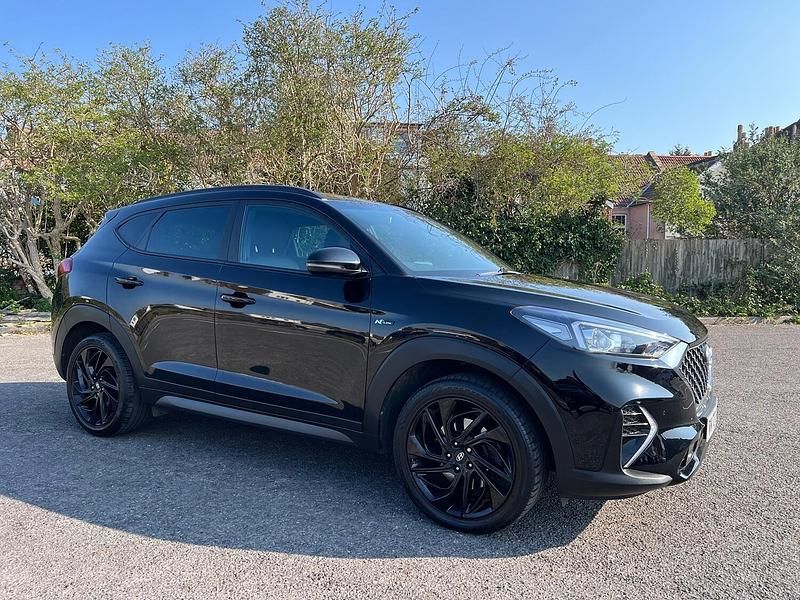 Used Hyundai Tucson N Line 115 HP (84 kW) 2019 Black SUV