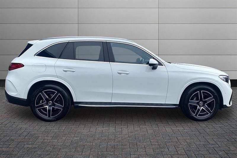 Used Mercedes GLC300 AMG line 258 HP (189 kW) 2023 Opalite white bright Estate