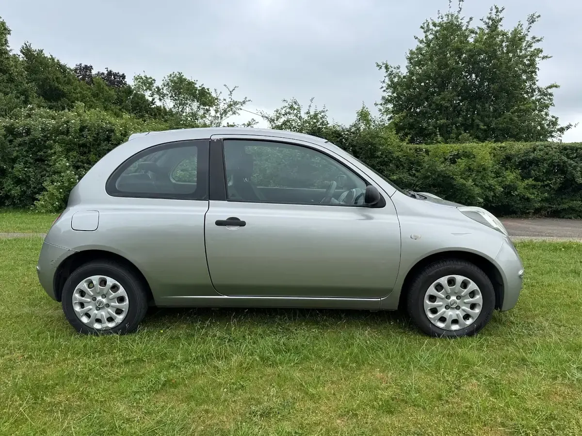Used Nissan Micra Visia 79 HP (58 kW) 2008 Silver Hatchback