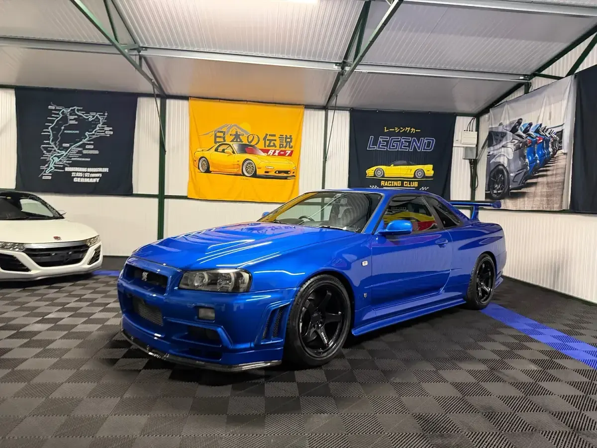 Used Nissan Skyline 155 HP (114 kW) 1999 Blue Coupe