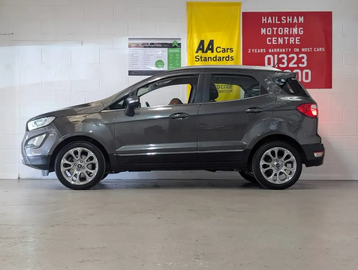Used Ford Ecosport Titanium 125 HP (91 kW) 2019 Grey SUV