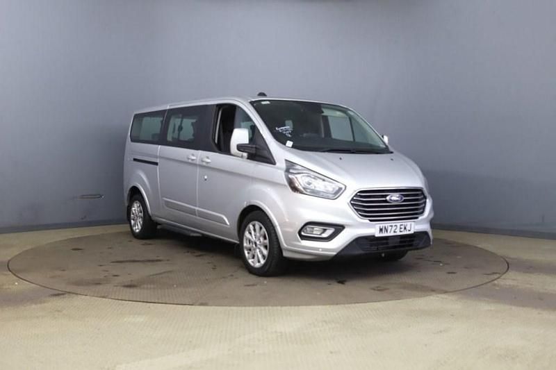 Silver Used 2022 Ford Tourneo Custom Titanium Van | £18,990 (Good price) - Image 1/3