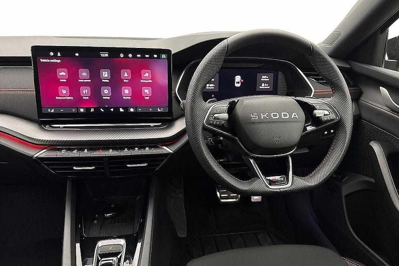 Used Skoda Octavia vRS 265 HP (194 kW) 2025 Graphite grey metallic Hatchback