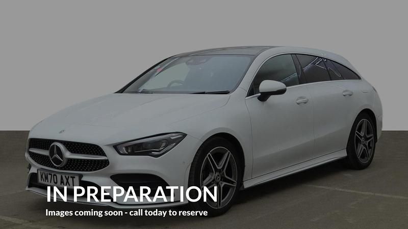 Begagnad Mercedes CLA220 AMG Line Premium Plus 2020 Vit Sedan