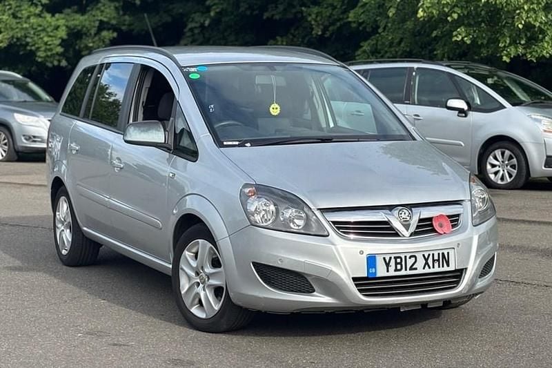 Silver Used 2012 Vauxhall Zafira MPV | £1,485 (Super price) - Image 1/1