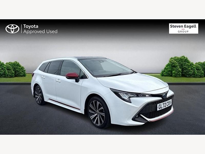 White Used 2022 Toyota Corolla Design Estate | £21,466 - Image 1/3
