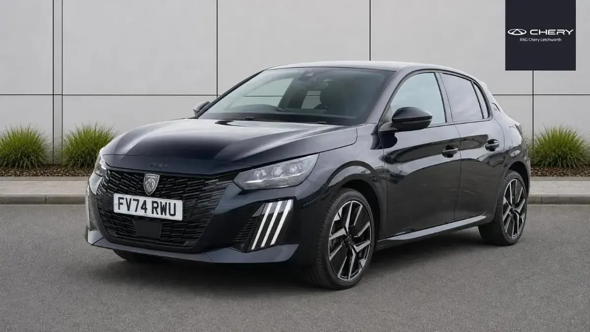 Used Peugeot 208 GT 99 HP (72 kW) 2024 Black Hatchback