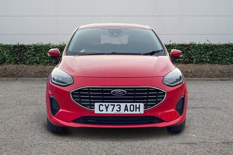 Used Ford Fiesta Titanium 2023 Red Hatchback